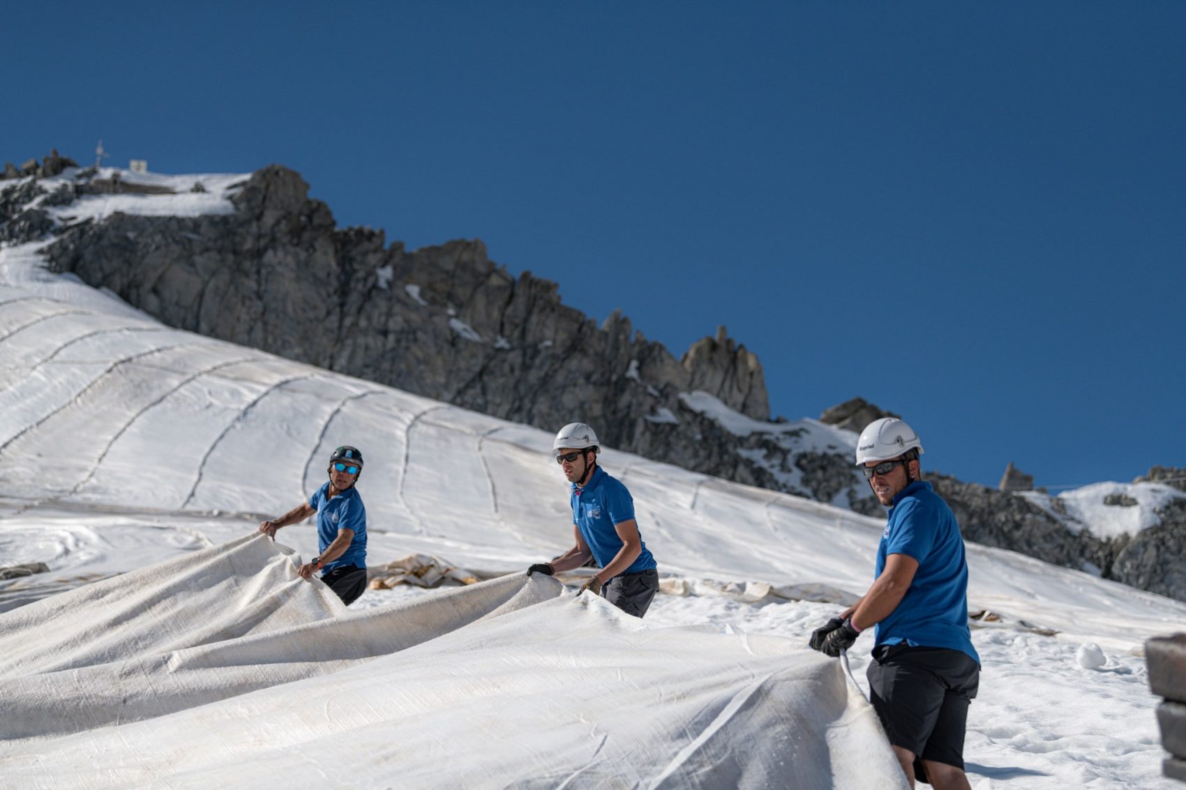 Glacier covering