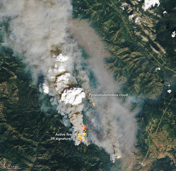 British Columbia, wildfires, 