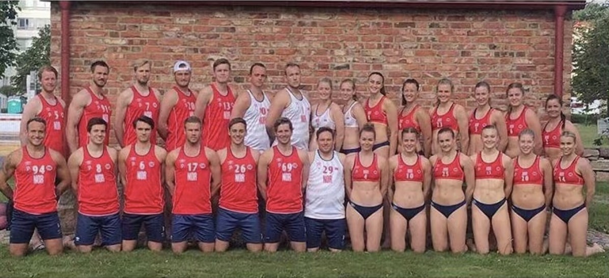 beach handball team