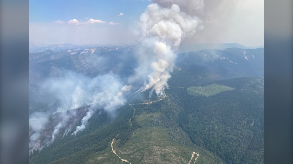 smoke coming from fire