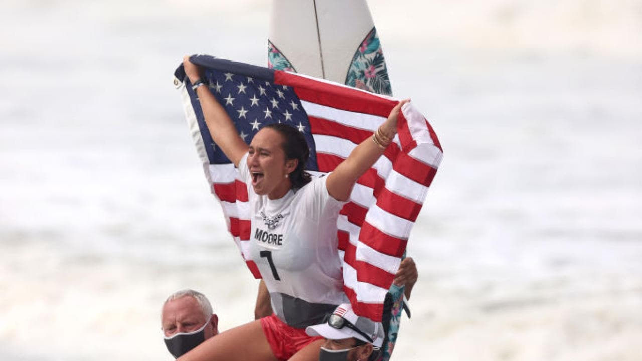 Carissa Moore, surfing, olympics, gold,