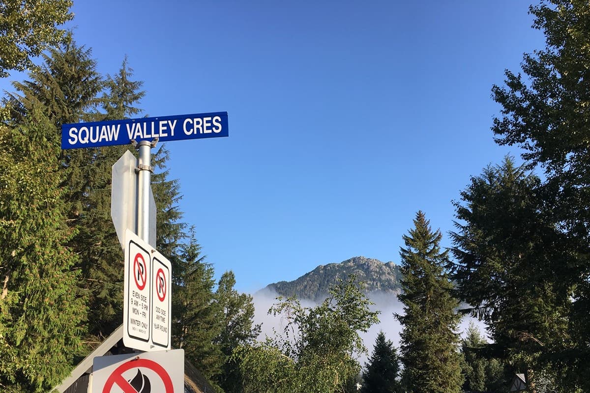 Squaw Valley crescent, whistler,