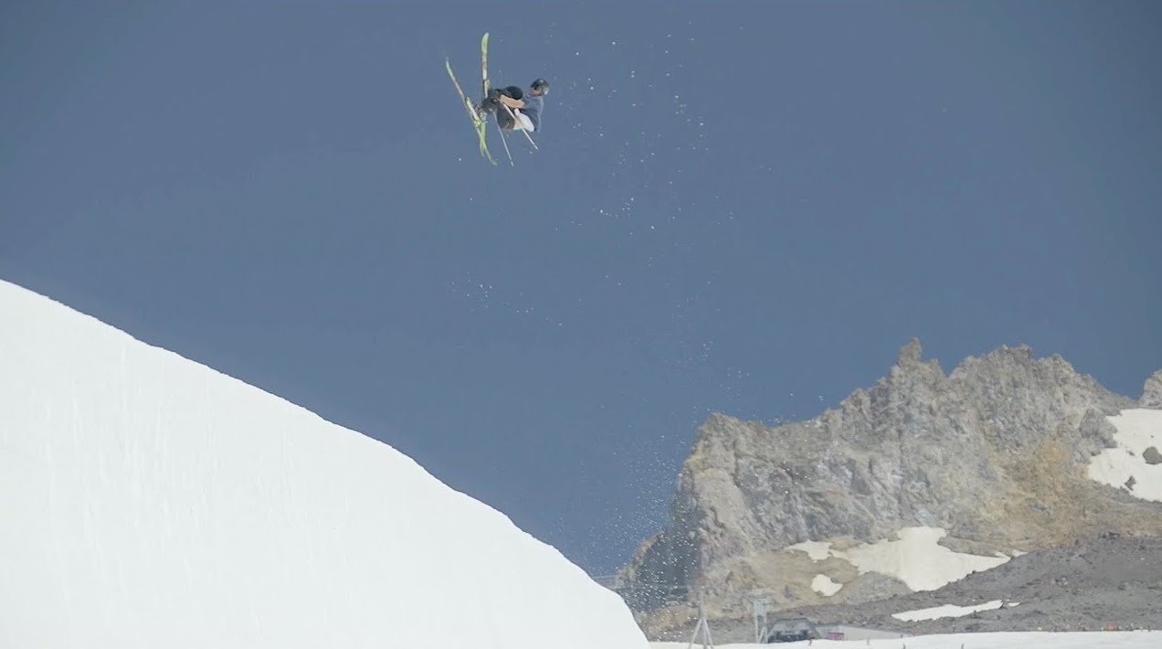 hunter hess, triple cork, world's first, halfpipe, timberline, Oregon,