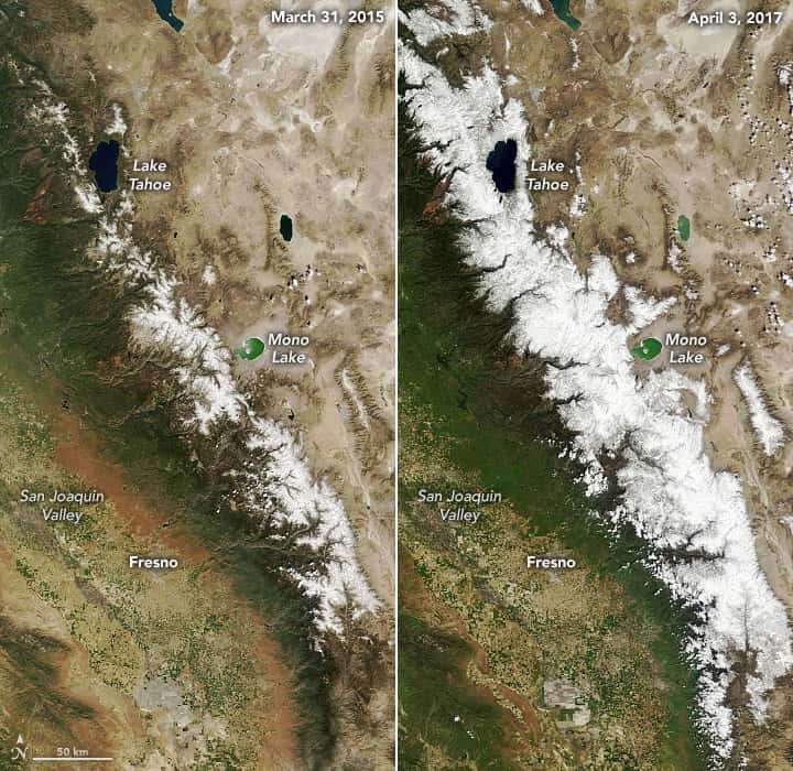 nasa, Sierra Nevada, California
