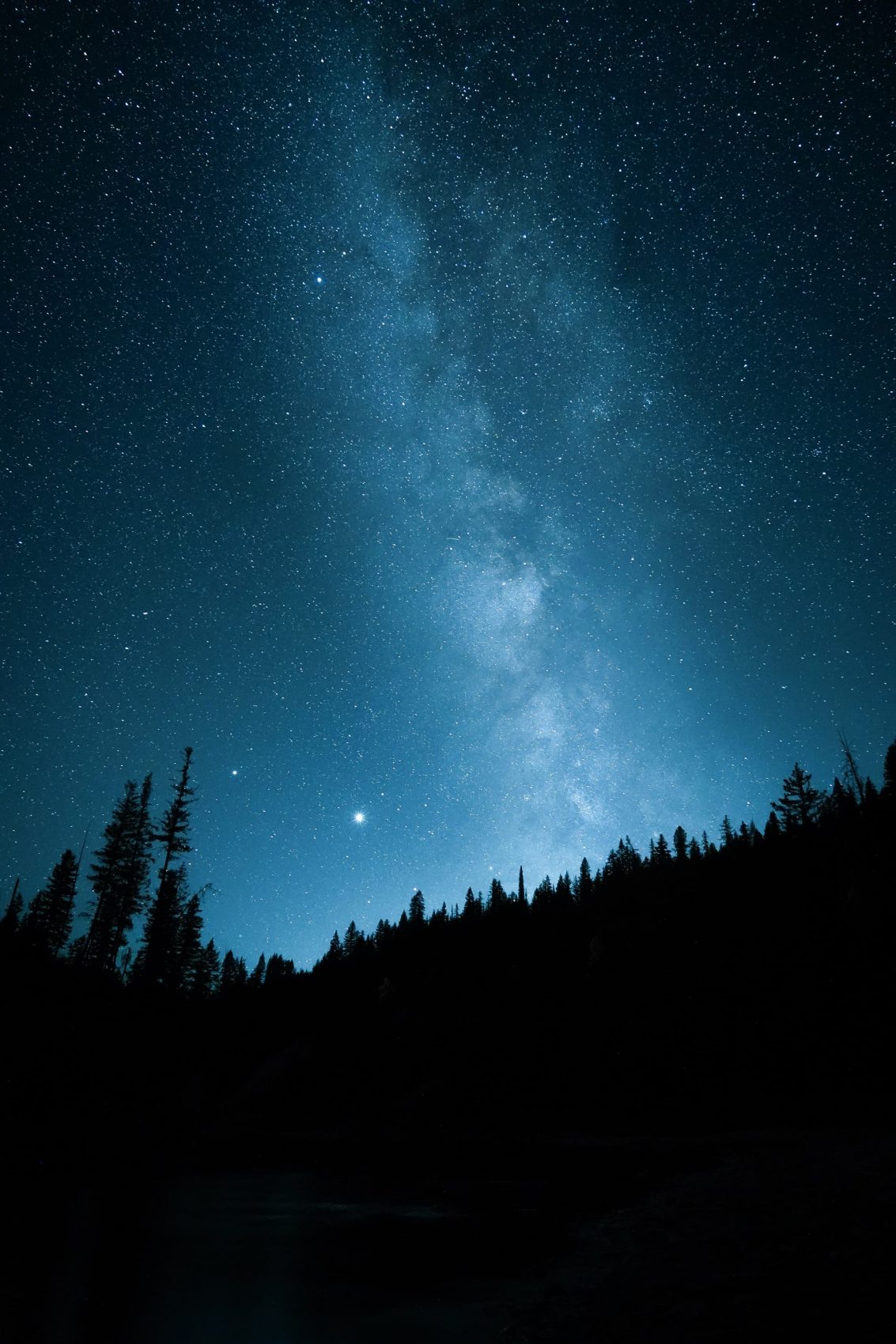 glacier national park, Montana, dark sky, 