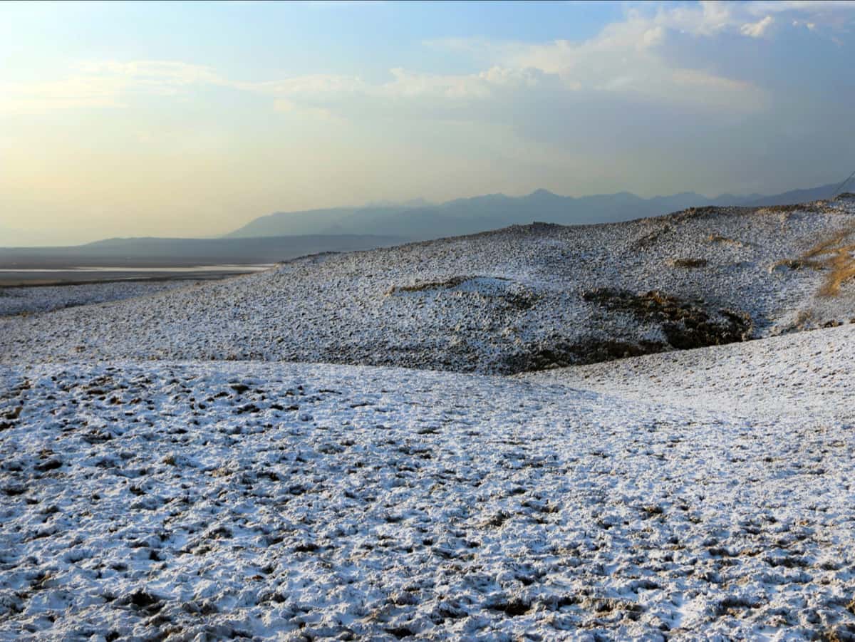Death Valley, snow, california,