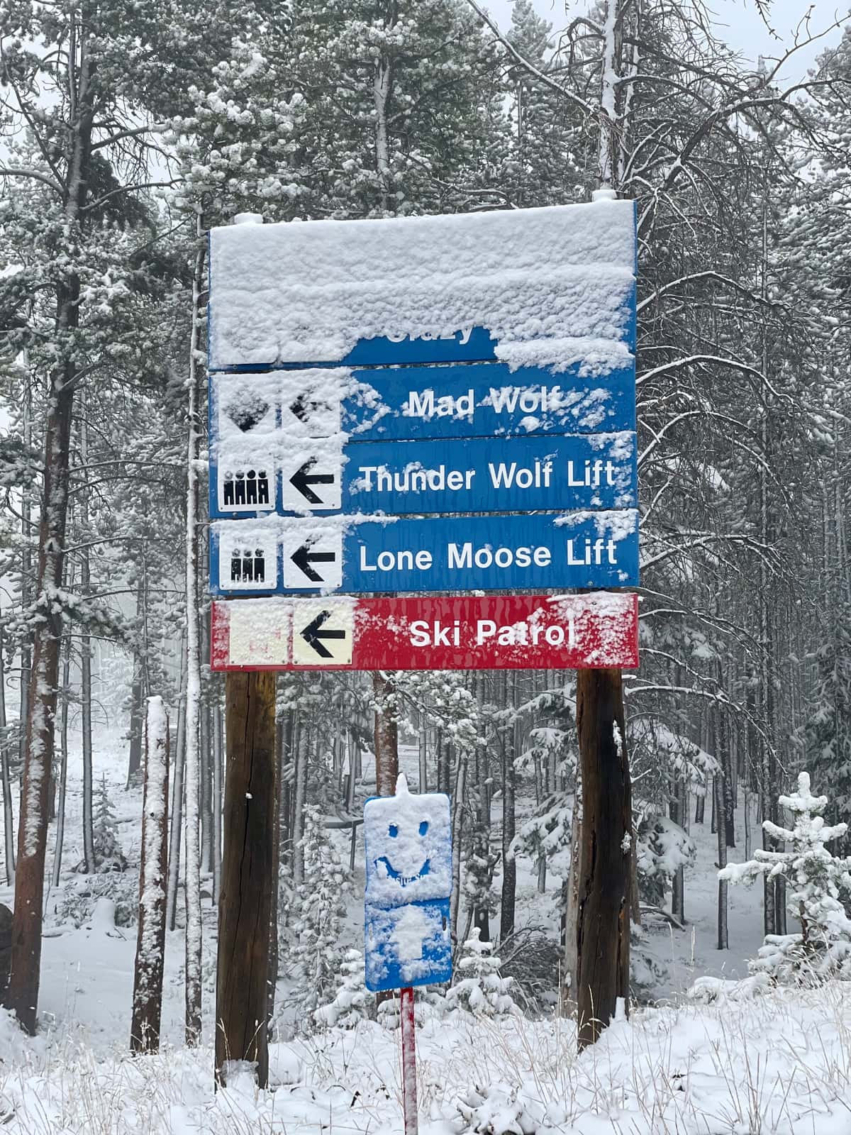bog sky resort, Montana, snow