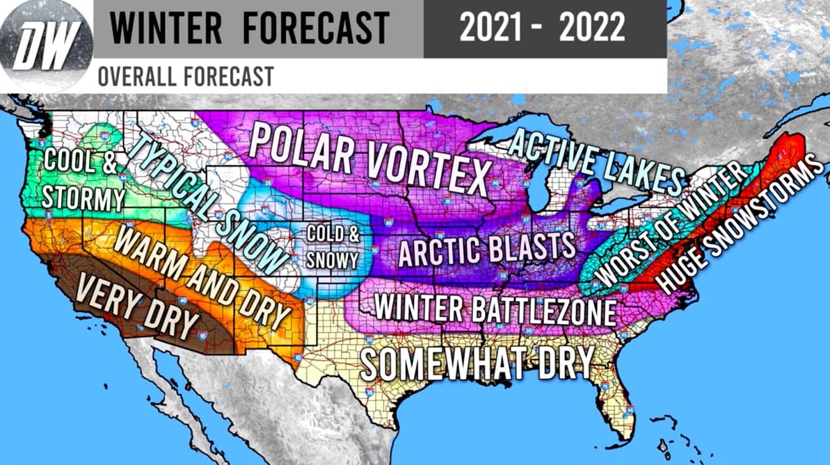 winter forecast, direct weather