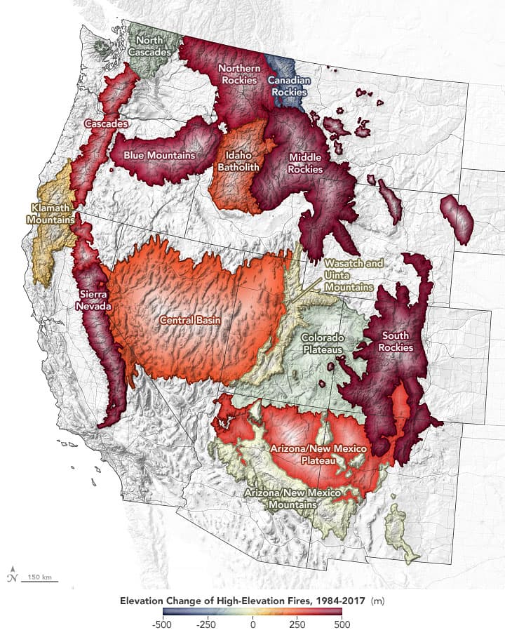 NASA, wildfires, 