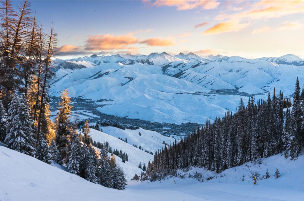 bald mountain, sun valley, Idaho