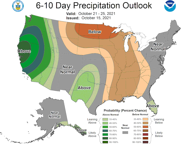 6-10 day precipitation outlook