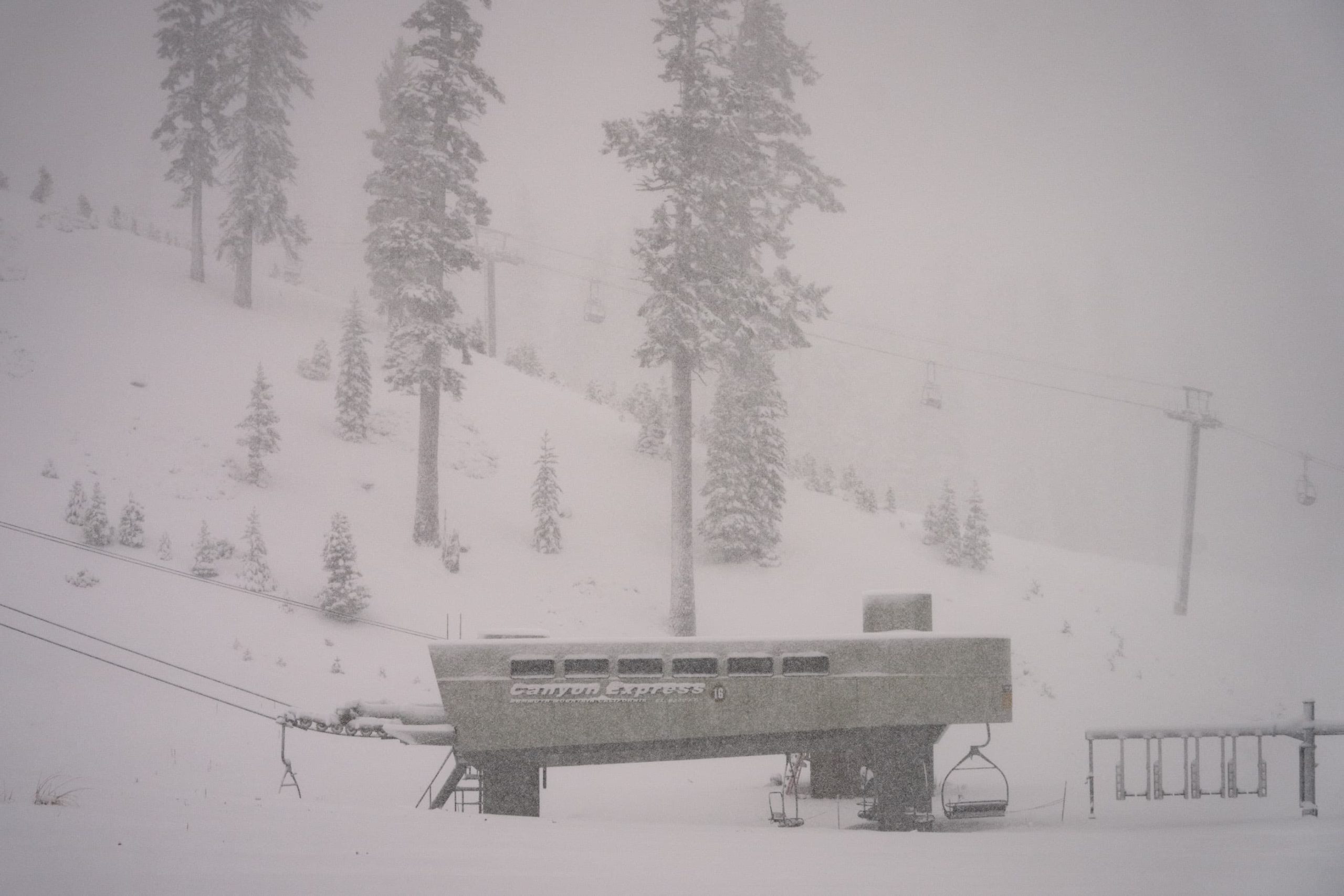 mammoth mountain, california, snow