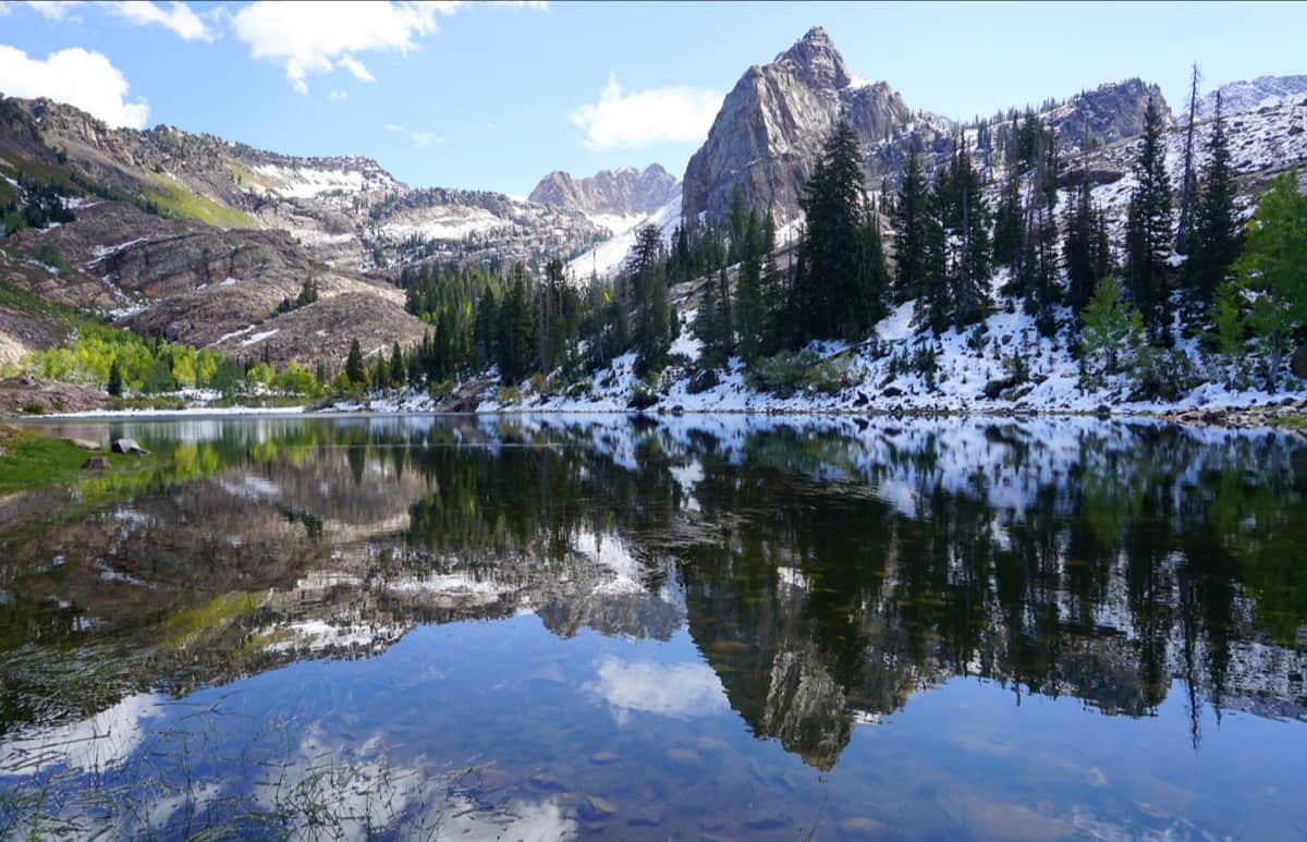 sundial peak, big cottonwood canyon, utah, Lake Blanche,