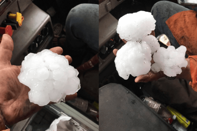 hailstones, Australia, record breaking,