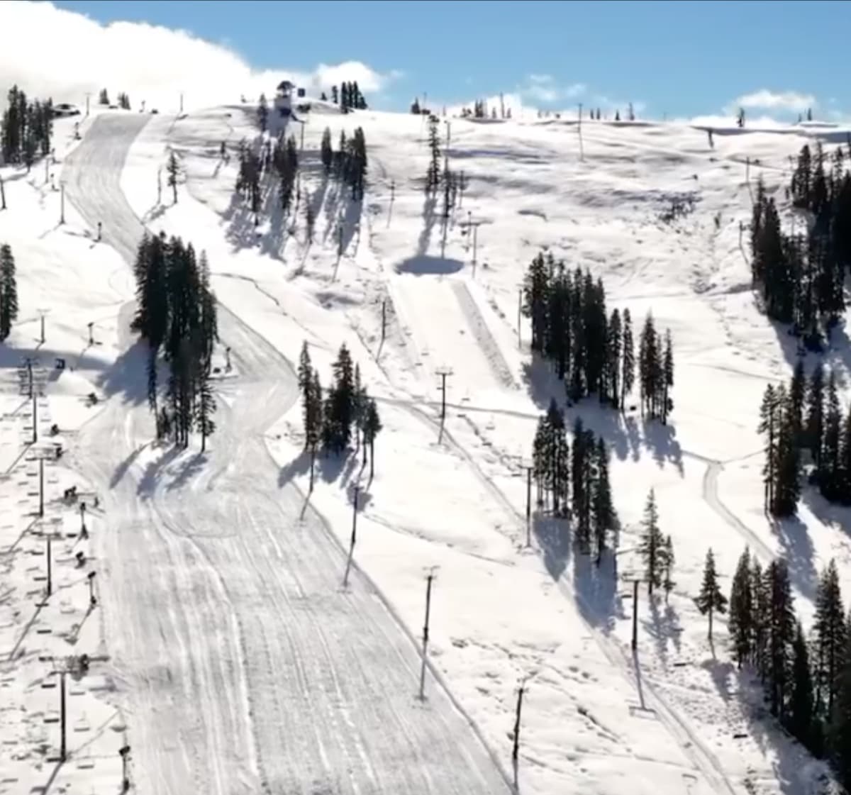 boreal mountain, california, opening day