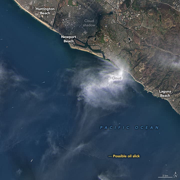 california, oil spill