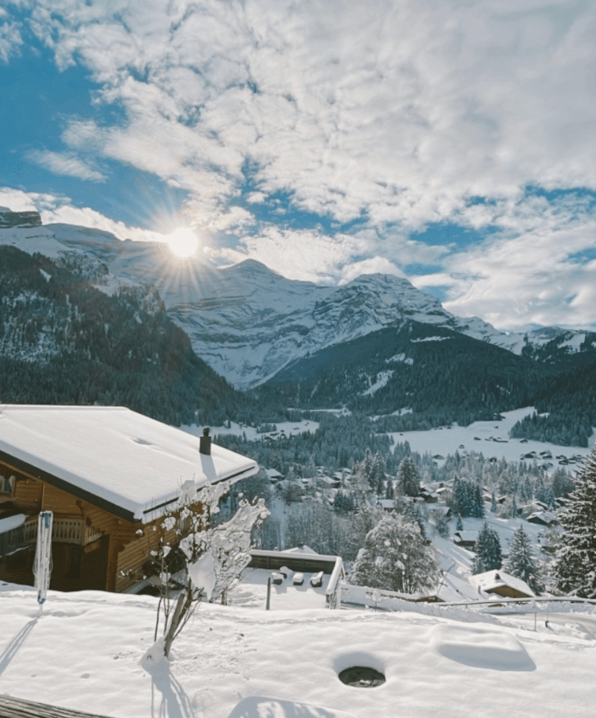 Les Diablerets snowstorm