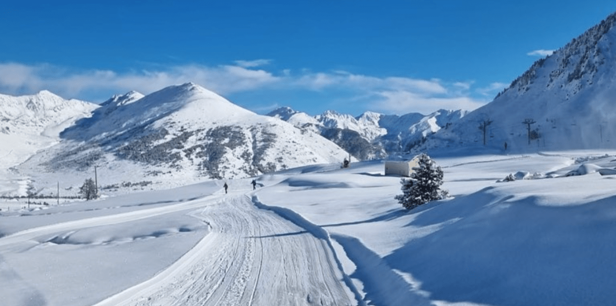 snowstorm Porte Puymorens 