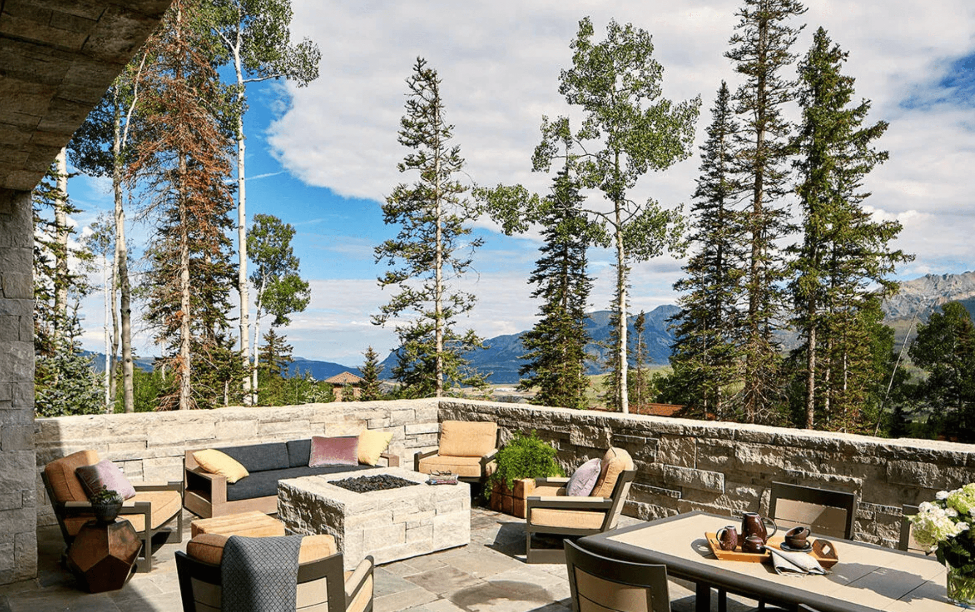 outdoor terrace