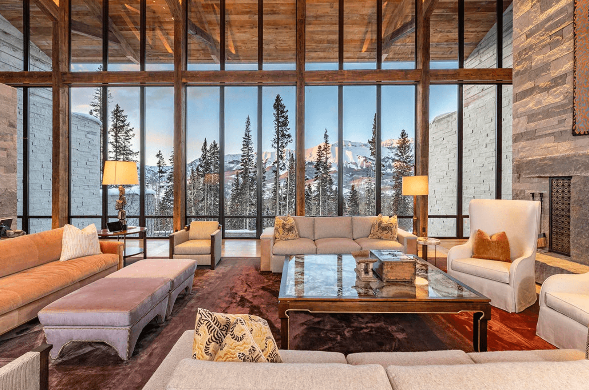 floor to celing windows
