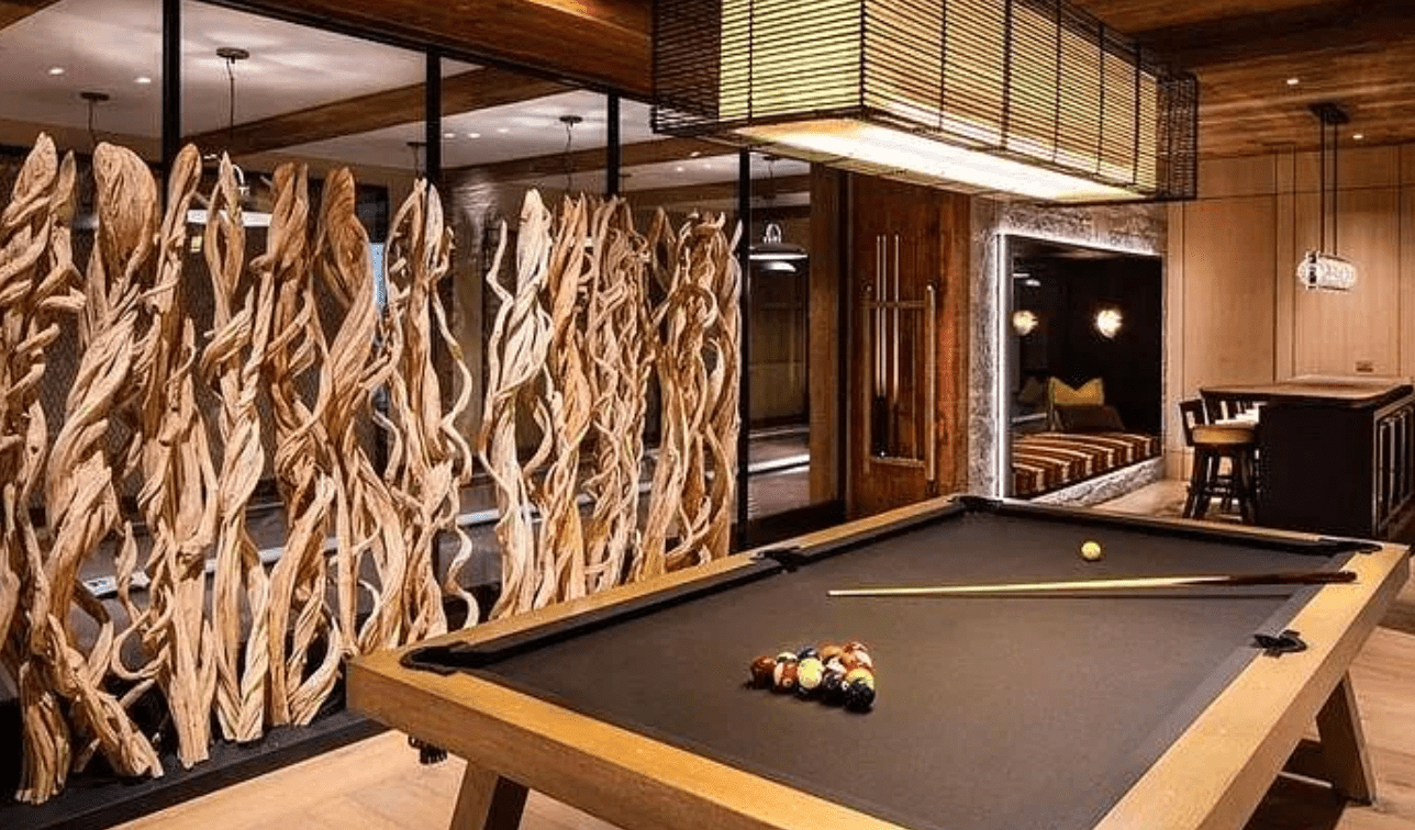 Telluride house pool table
