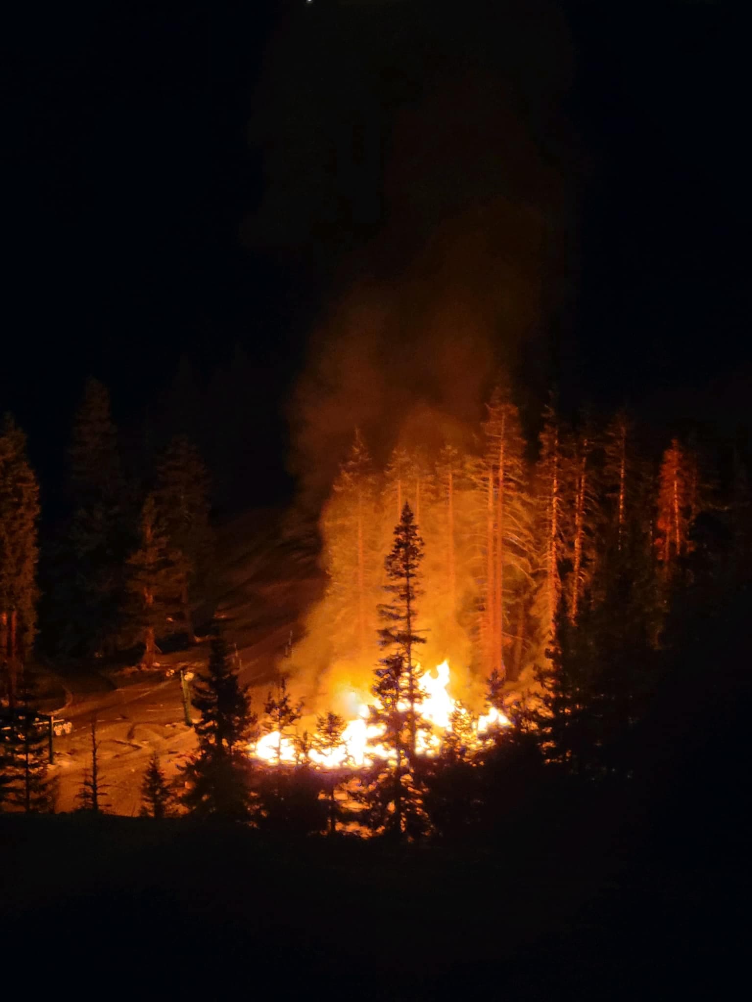 donner ski ranch, fire,