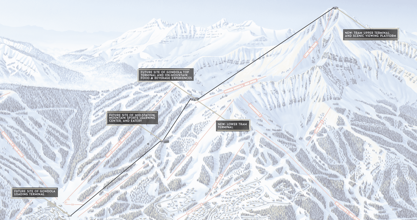 big sky resort, Montana, tram, 2025