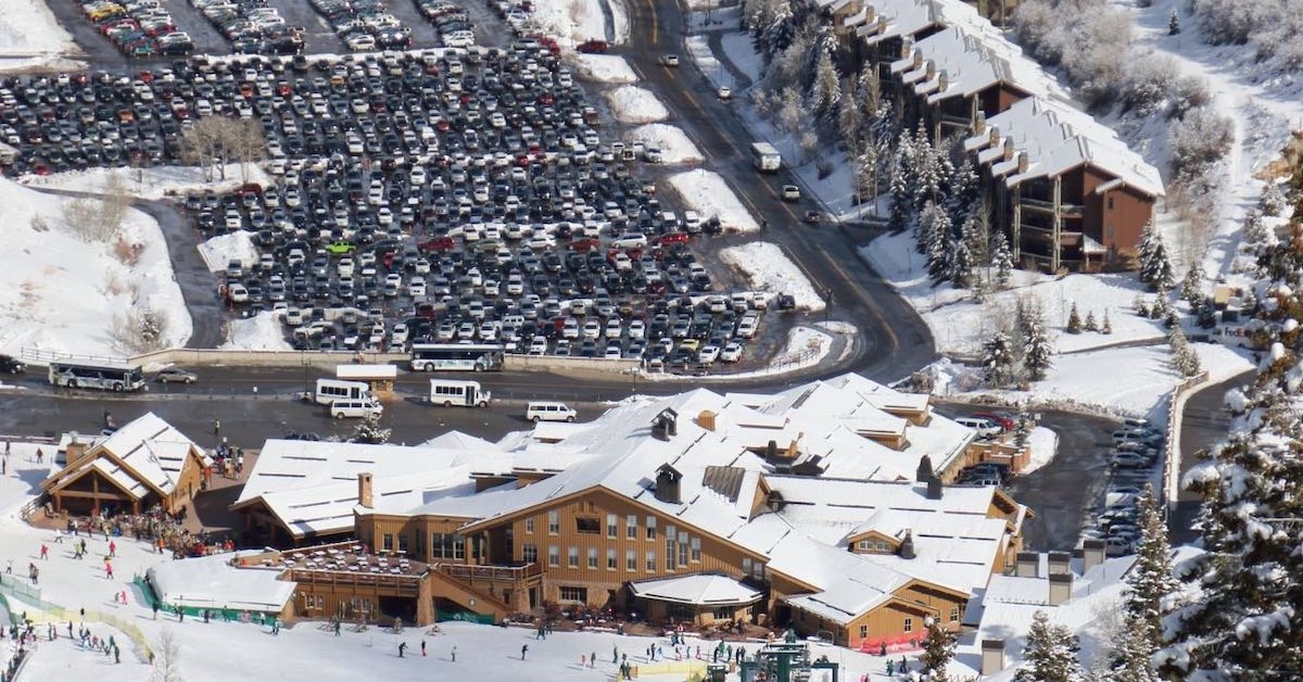 deer valley, utah, paid parking,