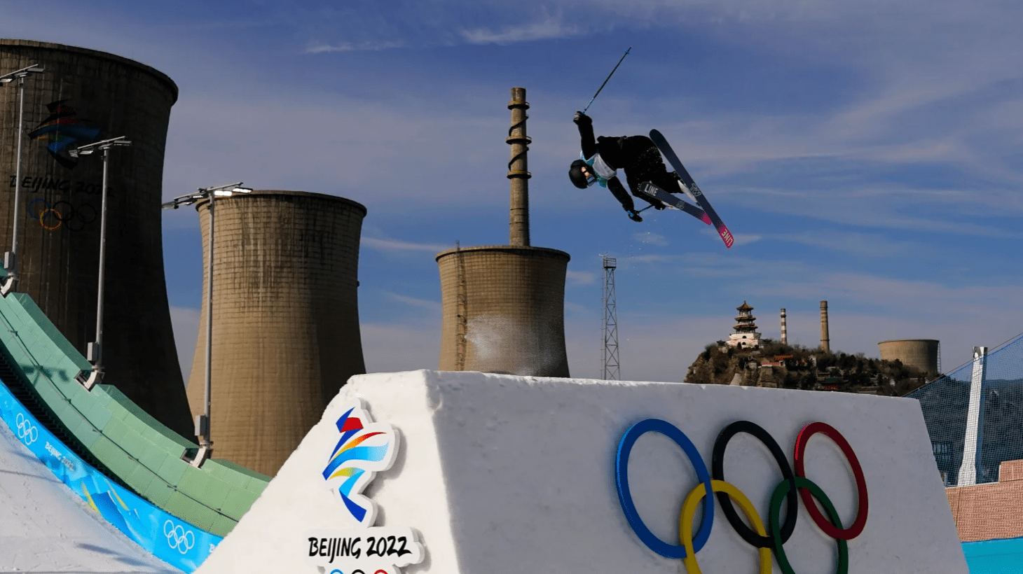 Unique Olympic Jump