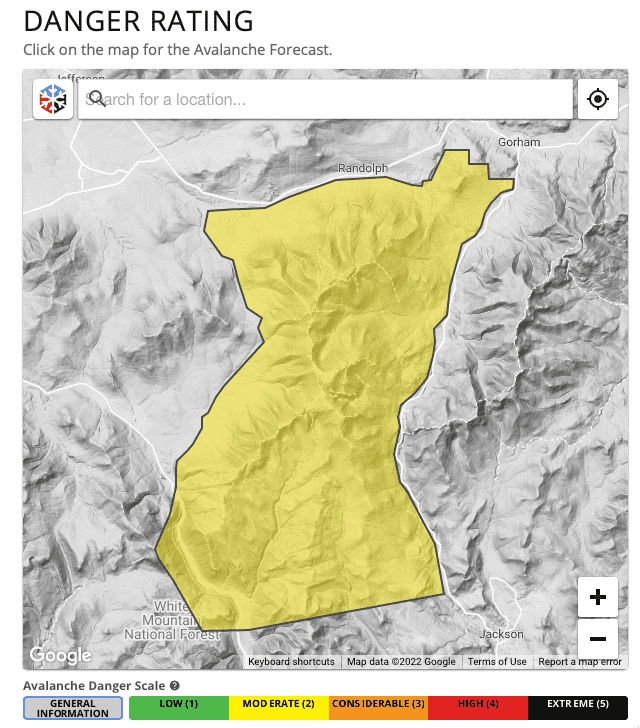 Mount Washington avalanche center, Tuckerman ravine, 