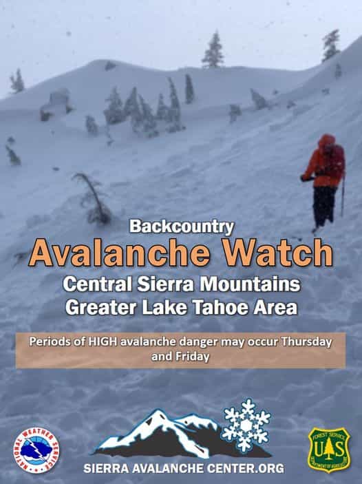 avalanche, california,