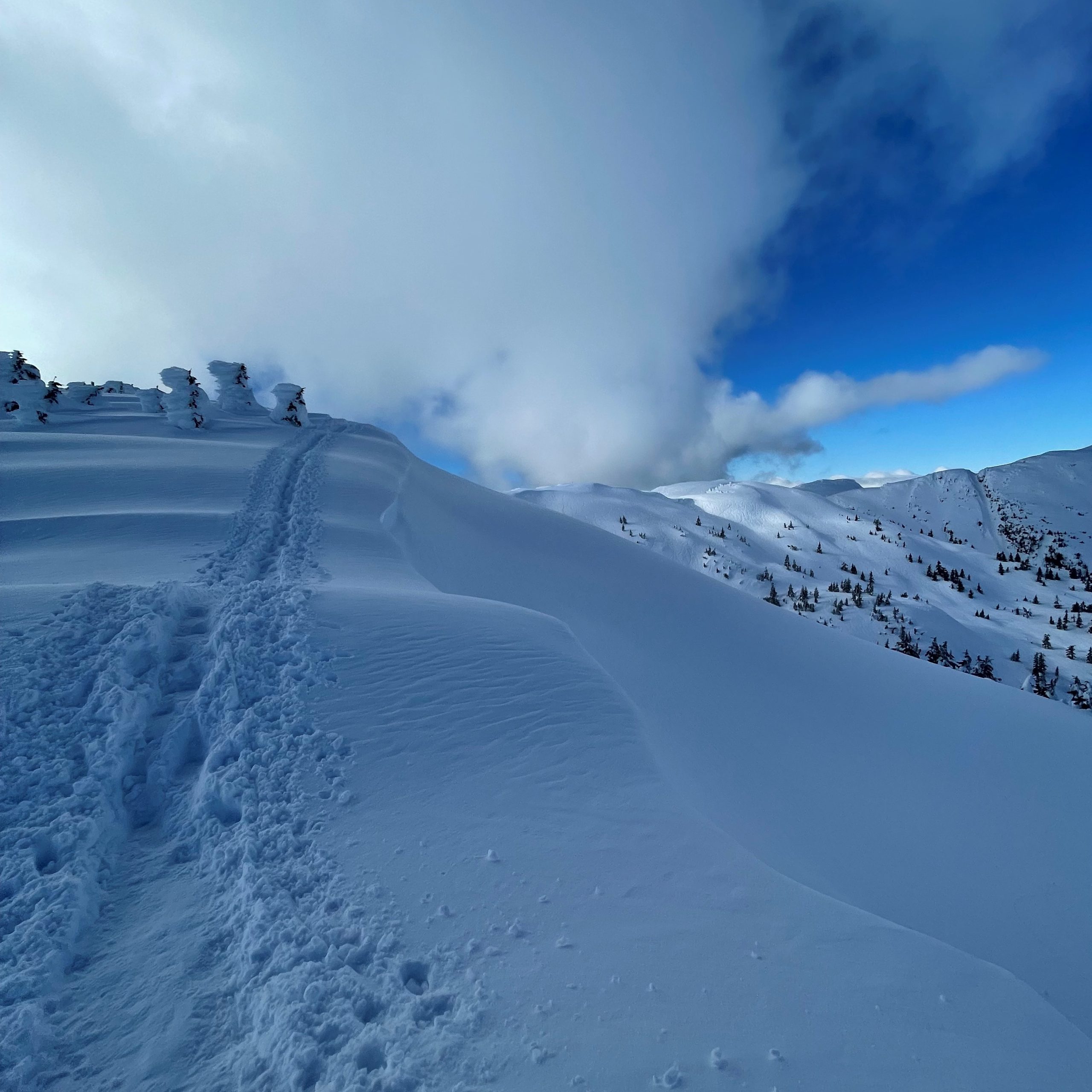 Short Boot Pack to the Eaglecrest Ski Area Ridge