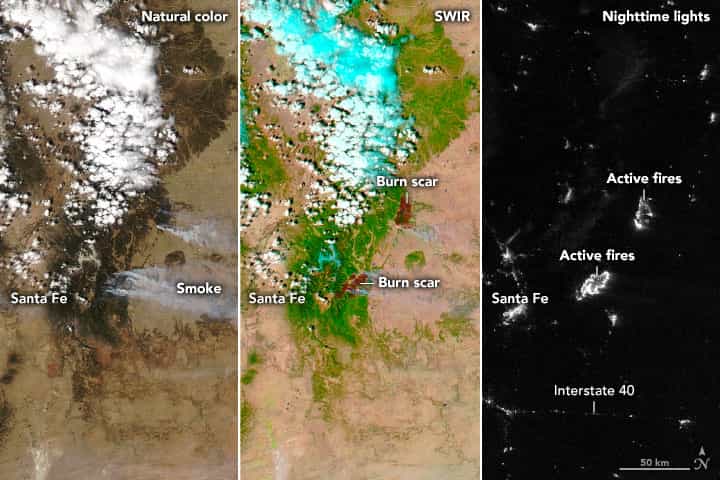 New Mexico, wildfires,