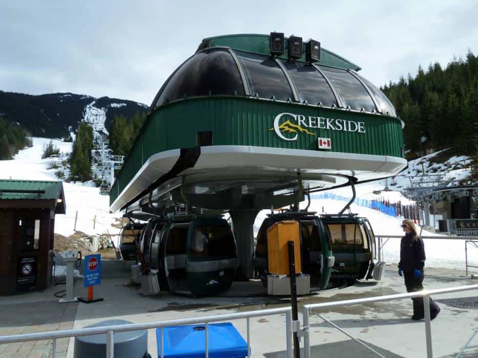 whistler backcomb, gondola, canada, British Columbia,