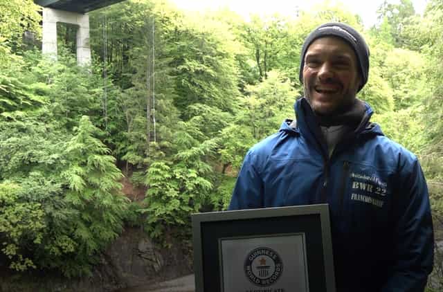 bungee, world record, 