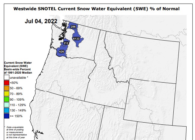 snow water equivalent