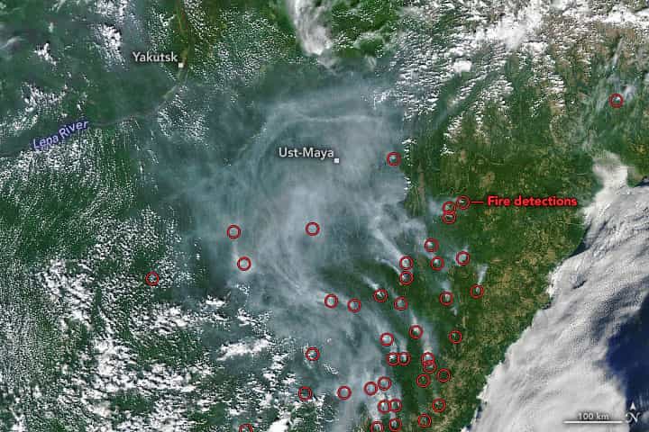 siberia, nasa, smoke,