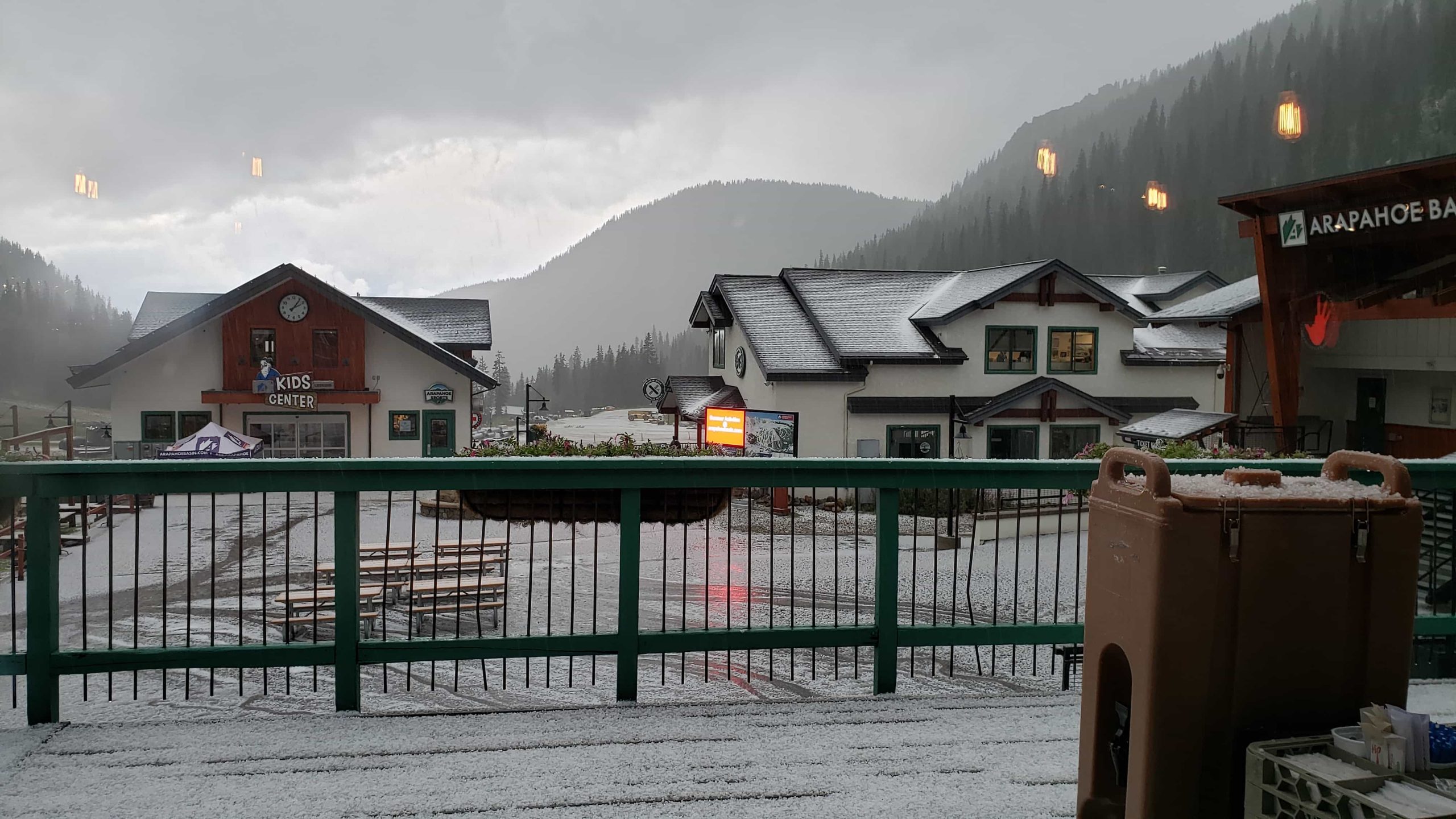 Arapahoe Basin, colorado, first snow