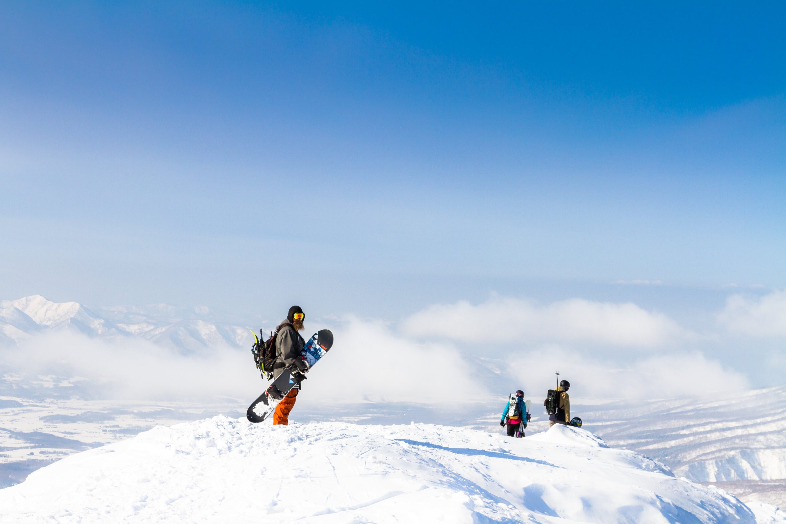 Backcountry skiers