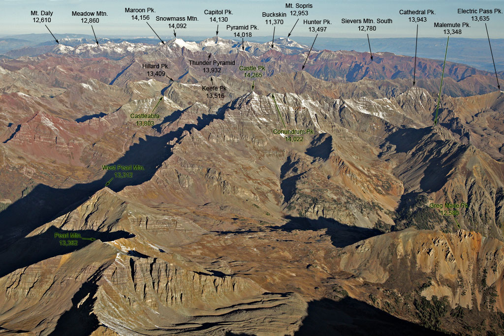 The Elk Range, Colorado