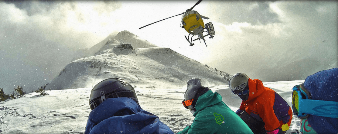 The Silverton Mountain Heli-skiing experience. 