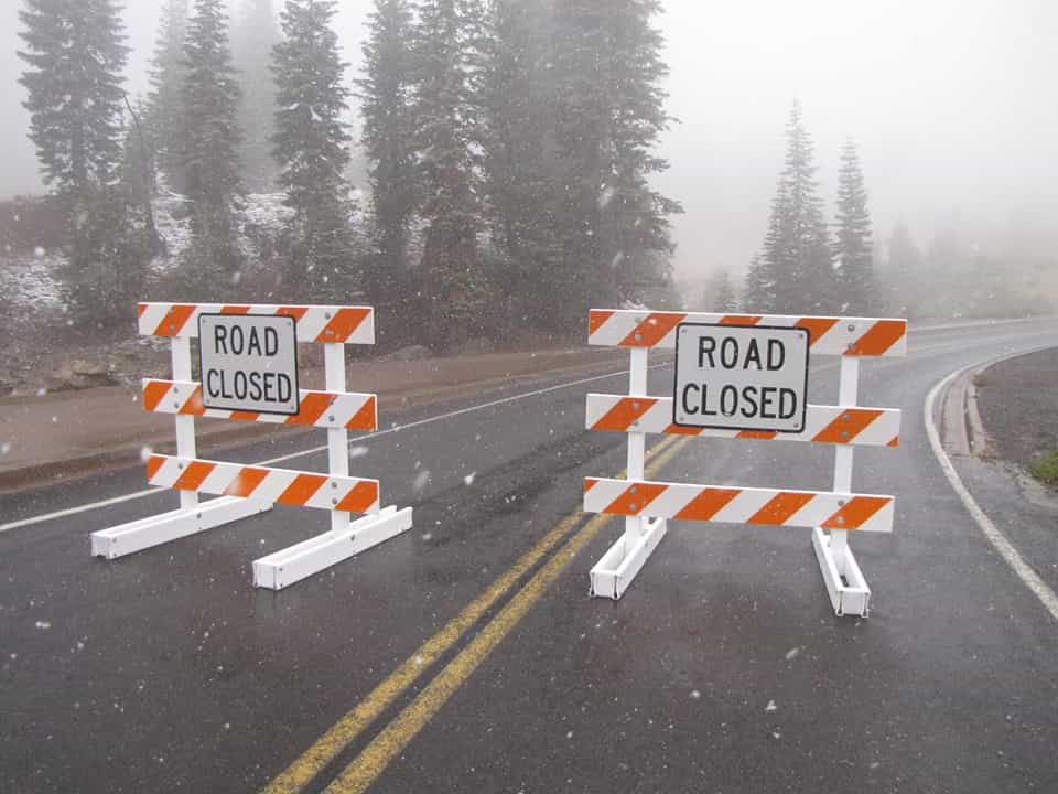 Lassen Volcanic National Park Highway is closed | Photo: NPS