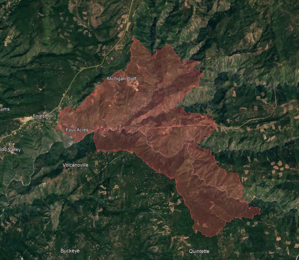 mosquito fire, california, placer county