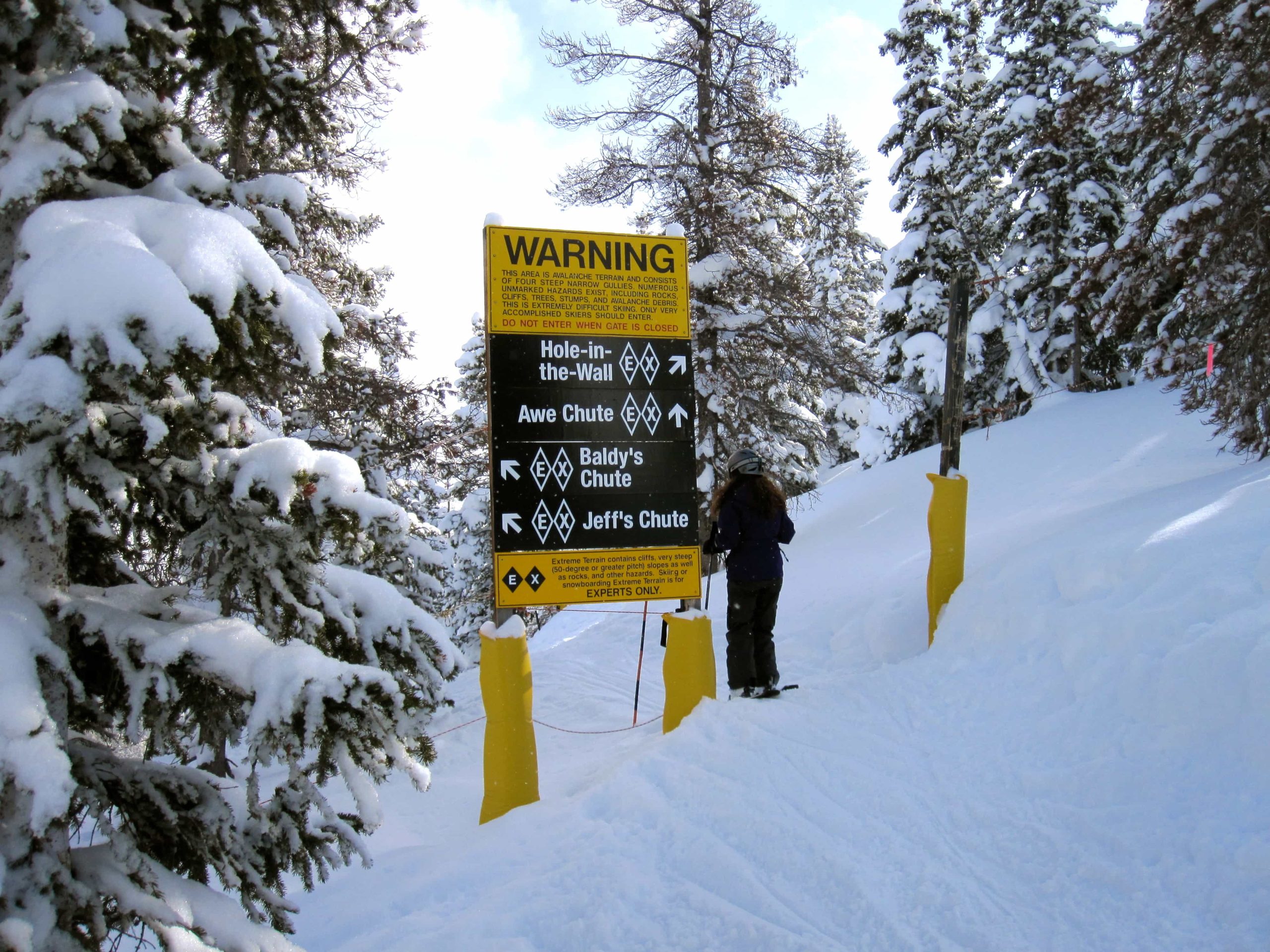 Mary Jane chutes, winter park resort, colorado