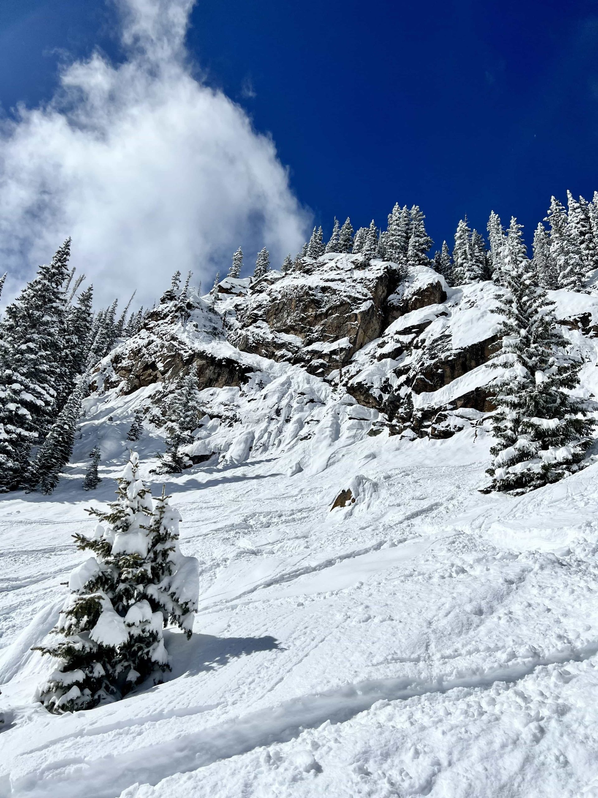 Mary Jane chutes, winter park resort, colorado