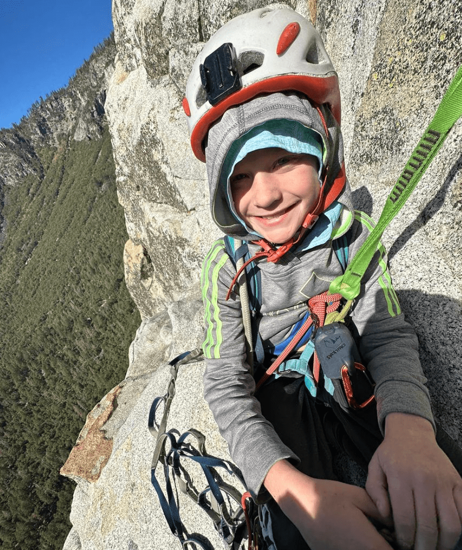 8 year old boy will be youngest ever to climb el capitan in Yosemite CA
