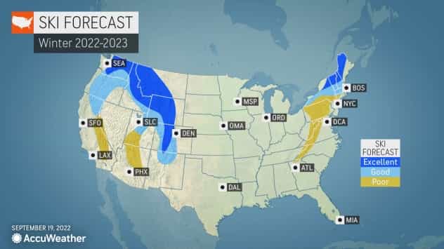 accuweather, ski forecast