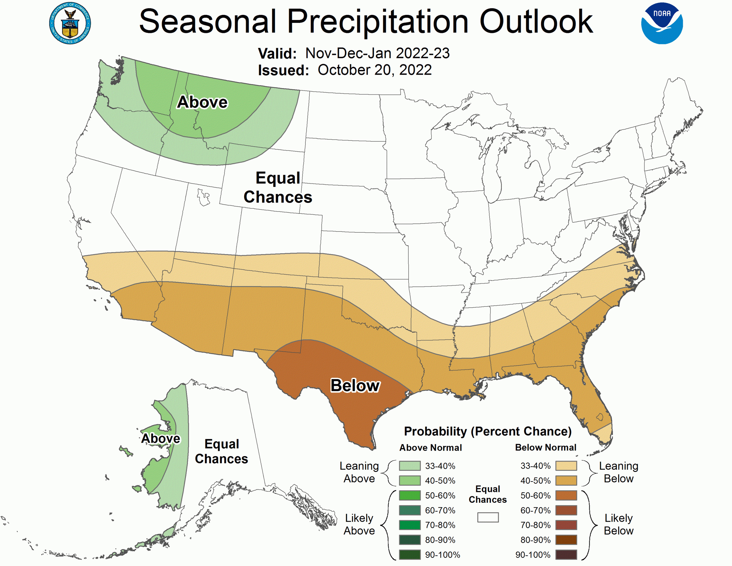 nov-dec-jan outlook, seasonal outlook, NOAA
