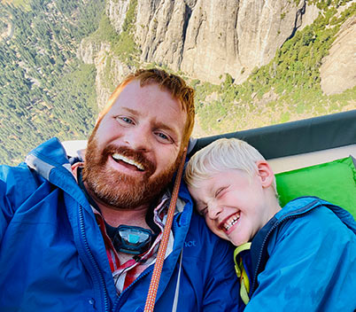8 year old climbing el capitan