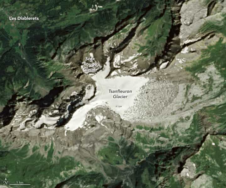 swiss glaciers,